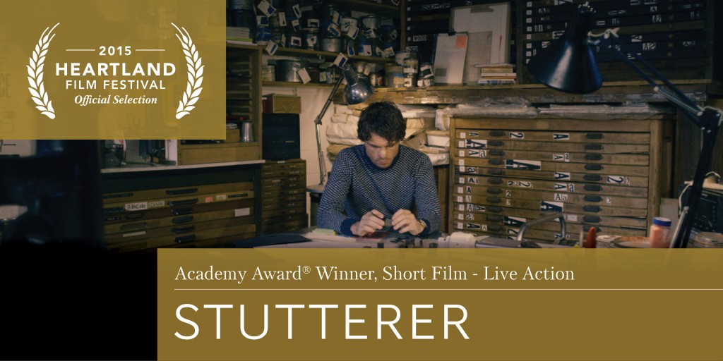 Stutterer Wins Best Live Action Short!